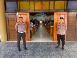 Polres Rejang Lebong Perketat Pengamanan Ibadah Minggu, Wujudkan Rasa Aman dan Perkuat Toleransi Umat Beragama