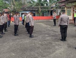 Kapolsek Padang Ulak Tanding Siagakan Personel di Titik Rawan, Wujudkan Pelayanan Prima dan Rasa Aman bagi Masyarakat