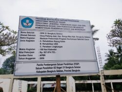 Pekerjaan Revitalisasi Sekolah,SDN 31 Bengkulu Selatan Tanpa pengawasan dan APD