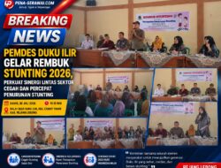 Pemdes Duku Ilir Gelar Rembuk Stunting 2026, Perkuat Sinergi Lintas Sektor Cegah dan Percepat Penurunan Stunting