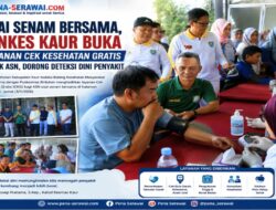 Usai Senam Bersama, Dinkes Kaur Buka Layanan Cek Kesehatan Gratis untuk ASN, Dorong Deteksi Dini Penyakit