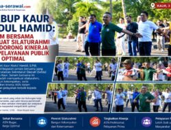 Wabup Kaur Abdul Hamid: Senam Bersama Perkuat Silaturahmi ASN, Dorong Kinerja dan Pelayanan Publik Lebih Optimal