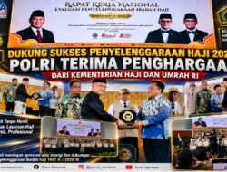 Dukung Sukses Penyelenggaraan Haji 2026, Polri Terima Penghargaan dari Kementerian Haji dan Umrah RI