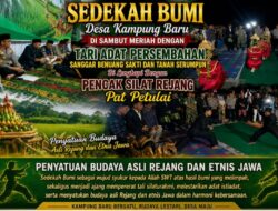 Sedekah Bumi Desa Kampung Baru Selupuh Rejang, Satukan Budaya Rejang dan Jawa Dalam Bingkai Kebersamaan