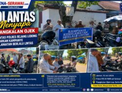 Polantas Menyapa di Pangkalan Ojek, Satlantas Polres Rejang Lebong Gencarkan Kampanye Keselamatan Berlalu Lintas