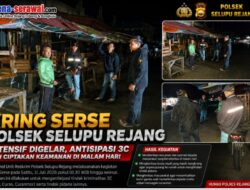 Kring Serse Polsek Selupu Rejang Intensif Digelar, Antisipasi 3C dan Ciptakan Keamanan di Malam Hari