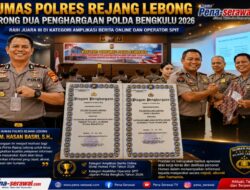 Humas Polres Rejang Lebong Borong Dua Penghargaan Polda Bengkulu 2026, Raih Juara III di Kategori Amplikasi Berita Online dan Operator SPIT