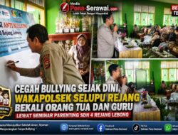 Cegah Bullying Sejak Dini, Wakapolsek Selupu Rejang Bekali Orang Tua dan Guru Lewat Seminar Parenting SDN 4 Rejang Lebong