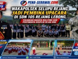 Wakapolsek Selupu Rejang Jadi Pembina Upacara di SDN 105 Rejang Lebong, Tekankan Bahaya Bullying dan Pentingnya Disiplin Sejak Dini