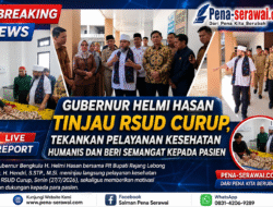 Gubernur Helmi Hasan Tinjau RSUD Curup, Tekankan Pelayanan Kesehatan Humanis dan Beri Semangat kepada Pasien