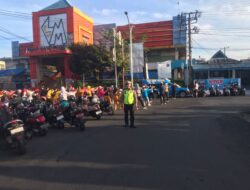 Satlantas Polres Rejang Lebong Siaga Amankan Car Free Day, Ciptakan Suasana Tertib dan Kondusif