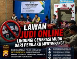 Bhabinkamtibmas Polsek Bermani Ulu Edukasi Bahaya Judi Online dan Kenakalan Remaja, Ajak Warga Tebat Tenong Luar Jaga Kamtibmas