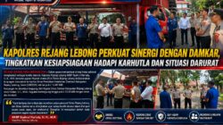 Kapolres Rejang Lebong Perkuat Sinergi dengan Damkar, Tingkatkan Kesiapsiagaan Hadapi Karhutla dan Situasi Darurat