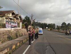 Patroli Sore di Tikungan Mahi, Sat Samapta Polres Rejang Lebong Perketat Pengamanan Antisipasi Premanisme, 3C dan Balap Liar