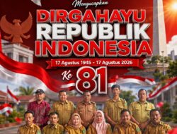 Pemdes Mojorejo Sampaikan Ucapan Dirgahayu ke-81 Republik Indonesia