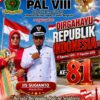 Pemdes Pal VIII Sampaikan Ucapan HUT ke-81 RI, Ajak Warga Perkuat Persatuan dan Semangat Gotong Royong