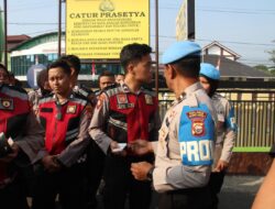Polres Rejang Lebong Gelar Gaktiblin, Tekankan Bahaya Judi Online, Pinjaman Online dan Sikap Tampang Personel