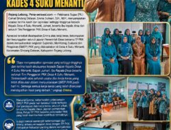Sukseskan SMEP PKK, Plt Camat Sindang Dataran Sampaikan Apresiasi dan Terima Kasih kepada Kades 4 Suku Menanti