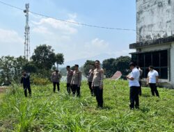 Kapolres Rejang Lebong Cek Kesiapan Lahan Penanaman Bawang Putih, Dukung Ketahanan Pangan Nasional