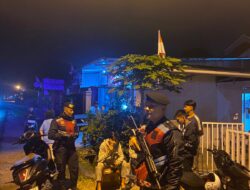 Patroli Malam Sat Samapta Polres Rejang Lebong Sasar Premanisme dan Kejahatan 3C di Dwi Tunggal