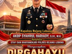HUT RI ke-81, Kapolres Rejang Lebong Ajak Masyarakat Wujudkan Rejang Lebong Aman, Damai dan Kondusif