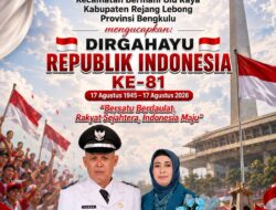 Rayakan HUT RI ke-81, Pemdes Tebat Tenong Luar Ajak Warga Perkuat Persatuan dan Bangun Desa