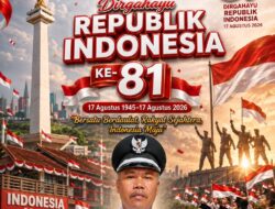Pemdes Kesambe Lama Semarakkan HUT ke-81 RI, Darwantoni Ajak Masyarakat Perkuat Persatuan dan Semangat Kemajuan