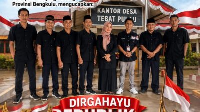 Pemdes Tebat Pulau Semarakkan HUT RI ke-81, Teguhkan Semangat Persatuan dan Kemajuan Desa
