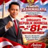 PEMDES Tasikmalaya Sampaikan Ucapan HUT ke-81 Kemerdekaan Republik Indonesia
