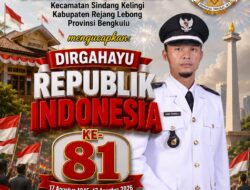 Pemdes Sindang Jaya Teguhkan Semangat Kemerdekaan, Andri Jendro Sujarno Ajak Warga Bersatu dan Maju