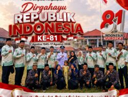 Pemdes Karang Jaya Kobarkan Semangat Kemerdekaan, Cahyo Purnomo Ajak Warga Perkuat Persatuan dan Gotong Royong