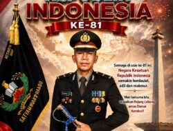 Semarak HUT RI ke-81, Kapolsek Sindang Dataran Ajak Masyarakat Jaga Persatuan dan Kamtibmas