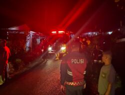KRYD Malam Minggu, Polres Rejang Lebong Amankan Aktivitas Warga dan Kawal TKP Kebakaran