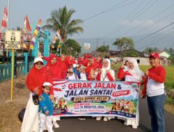 Semarak HUT RI ke-81 di Rimbo Recap Menggema, Warga Antusias Ikuti Gerak Jalan dan Jalan Sehat