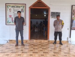 Polres Rejang Lebong Amankan Ibadah Minggu di Sejumlah Gereja, Pastikan Kamtibmas Tetap Kondusif