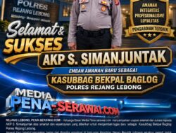 Selamat dan Sukses AKP S. Simanjuntak, Emban Amanah Baru sebagai Kasubbag Bekpal Baglog Polres Rejang Lebong
