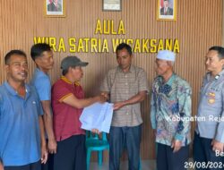 Polsek Sindang Kelingi Fasilitasi Perdamaian Dugaan Penganiayaan, Kedua Pihak Sepakat Selesaikan Secara Kekeluargaan