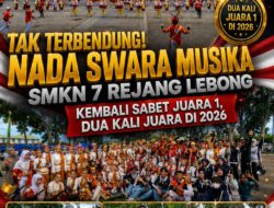TAK TERBENDUNG! NADA SWARA MUSIKA SMKN 7 REJANG LEBONG KEMBALI SABET JUARA 1, DUA KALI JUARA DI 2026