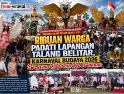 Ribuan Warga Padati Lapangan Talang Belitar, Karnaval Budaya 2026 Bergema Rayakan Kebersamaan