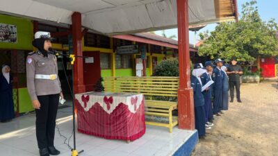 Police Goes to School Menyapa SMPN 3 Rejang Lebong, Pelajar Didorong Jadi Pelopor Keselamatan Lalu Lintas