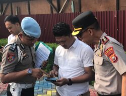 Tegas! Sipropam Polres Rejang Lebong Sidak HP Personel, Pastikan Tak Terlibat Judi Online