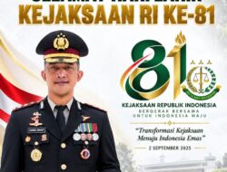 HBA ke-81, Kapolres Rejang Lebong Tegaskan Sinergi Polri-Kejaksaan untuk Penegakan Hukum yang Berintegritas