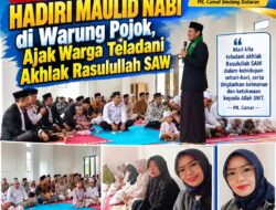 Plt. Camat Sindang Dataran Hadiri Maulid Nabi di Warung Pojok, Ajak Warga Teladani Akhlak Rasulullah SAW