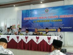 PGRI Rejang Lebong Satukan Langkah, Perkuat Advokasi dan Perlindungan Guru Lewat Konferensi Kerja Serentak