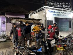 Cegah Kriminalitas dan Geng Motor, Sat Samapta Polres Rejang Lebong Intensifkan Patroli Malam