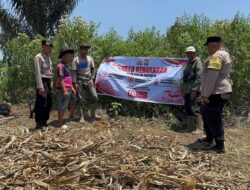 Cegah Karhutla, Polsek Sindang Dataran Gencarkan Penyebaran Maklumat Kapolda Bengkulu kepada Warga