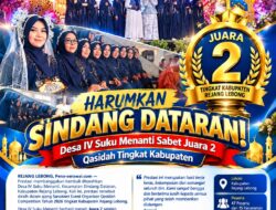 HARUMKAN SINDANG DATARAN! Desa IV Suku Menanti Sabet Juara 2 Qasidah Tingkat Kabupaten