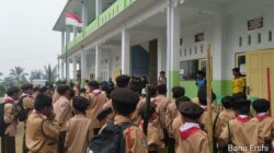 Polsek Sindang Kelingi Bina 60 Pramuka Siaga, Tanamkan Disiplin dan Semangat Kebersamaan