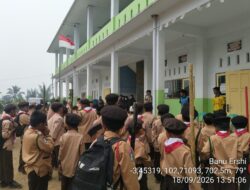 Polsek Sindang Kelingi Bina 60 Pramuka Siaga, Tanamkan Disiplin dan Semangat Kebersamaan