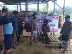 Bhabinkamtibmas Polsek Sindang Kelingi Gencar Sosialisasi Karhutla, Warga Diimbau Tak Bakar Lahan
